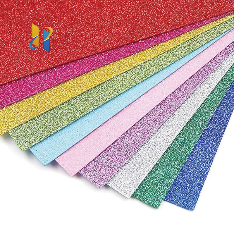 glitter craft foam